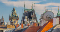 The Steeples of Prague-Old & New